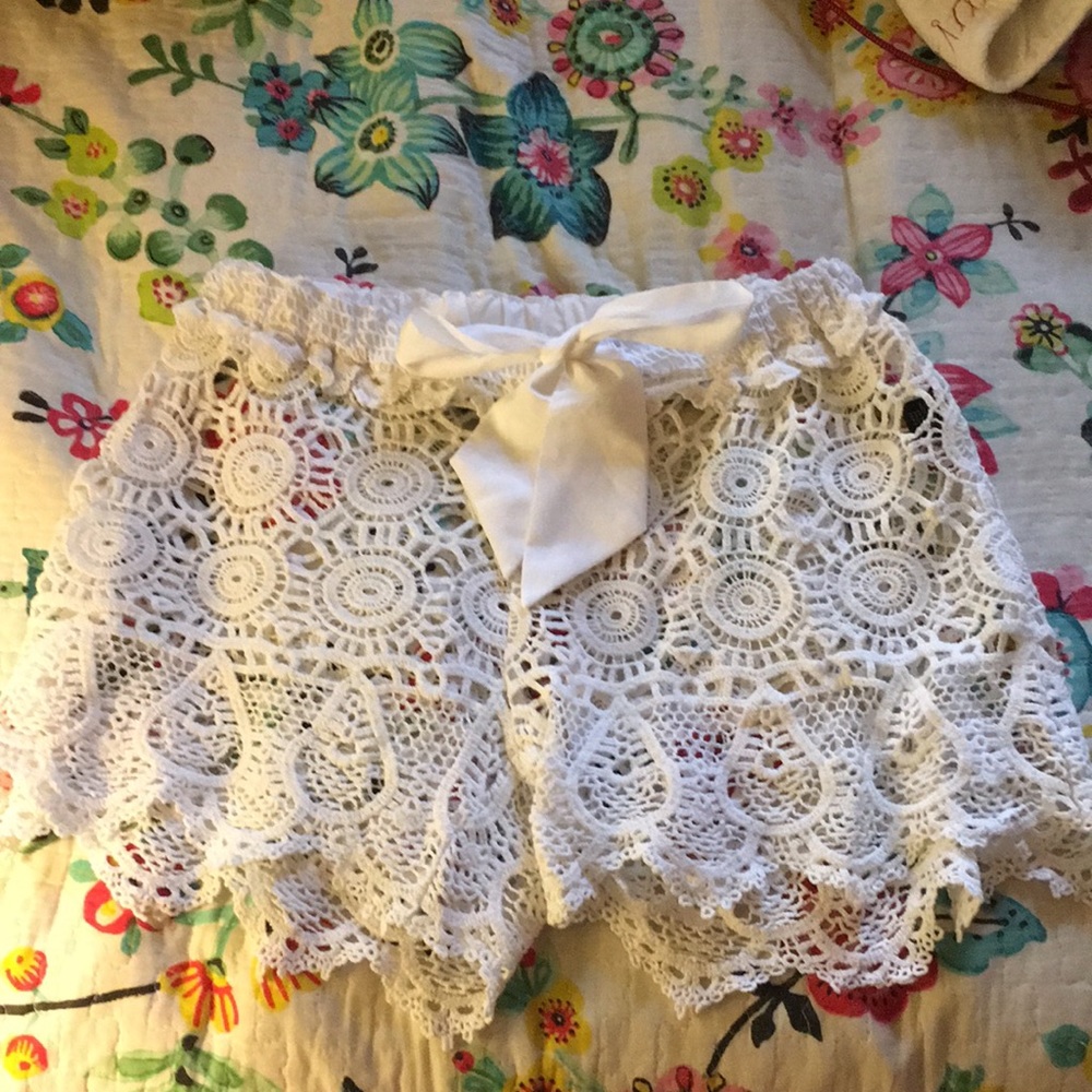 Cynthia Rowley cover up shorts